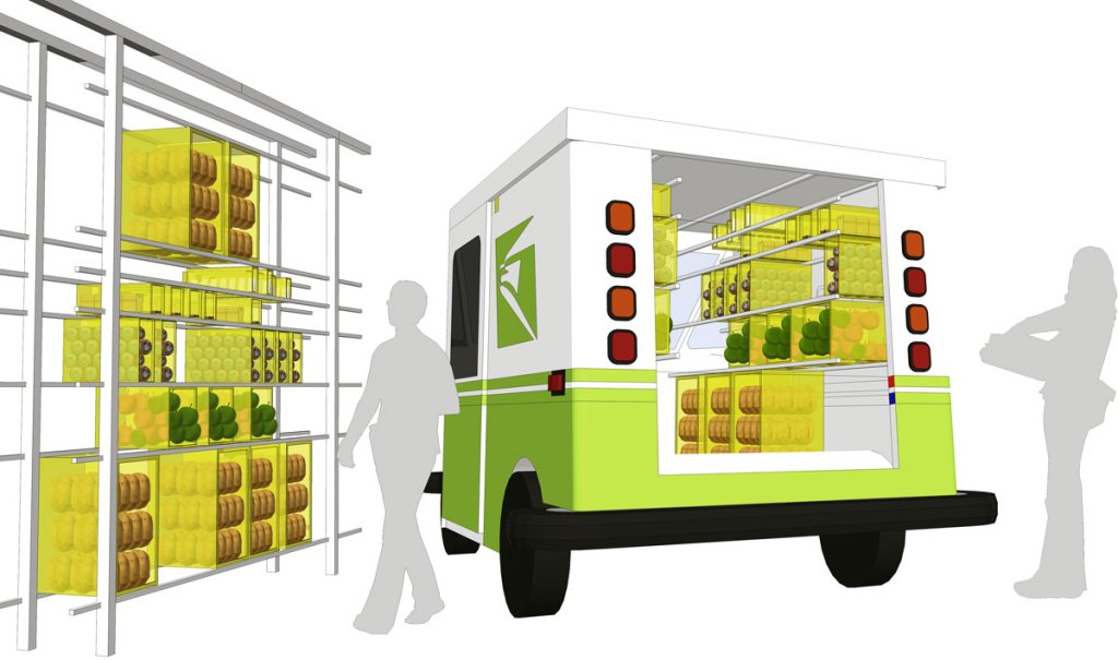 First Class Meal aims to repurpose closed US Postal Service buildings by using the buildings, services, and systems to address urban food insecurity.