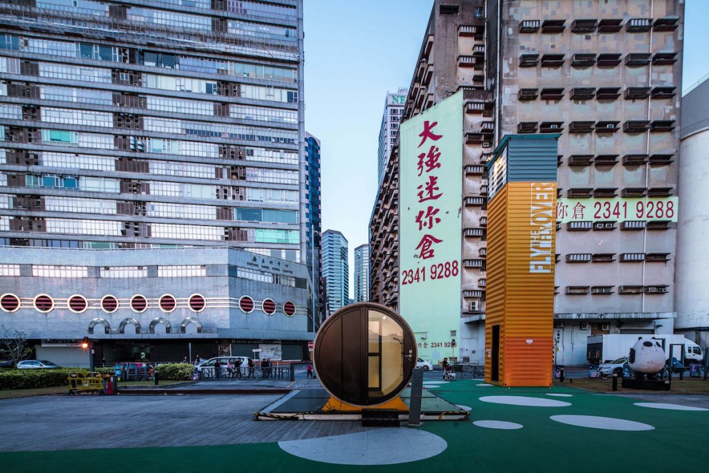 Opod Tube House Hong Kong Repurposed Water Pipe