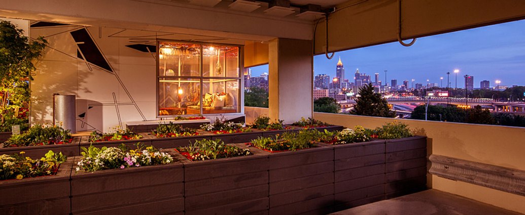 Transforming parking garages into micro housing units