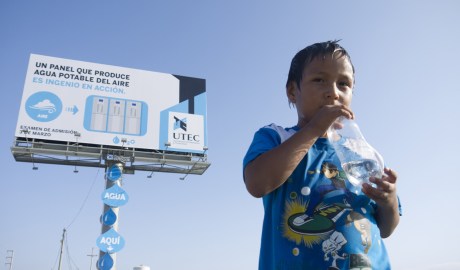 UTEC Water Billboard Scott Burnham Reprogramming the City Repurposed Billboard Urban Infrastructure